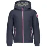 CMP Fix Hood 38z2565 Jacke, Asphalt, 4Y