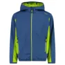 Dusty blue / limegreen