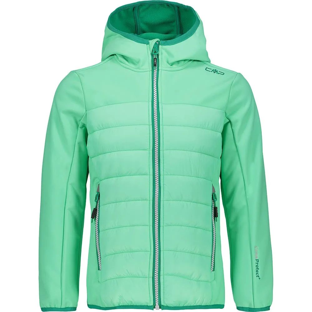 CMP Fix Hood Hybrid 38a2035 Softshelljacke, Ice mint, 6Y CMP Fix Hood Hybrid 38a2035 Softshelljacke, Ice mint, 6Y
