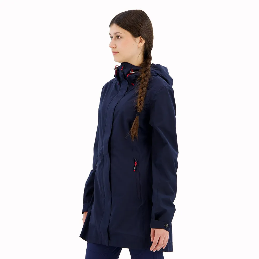 CMP Fix Hood Long 38z5386 Softshelljacke, Black blue
