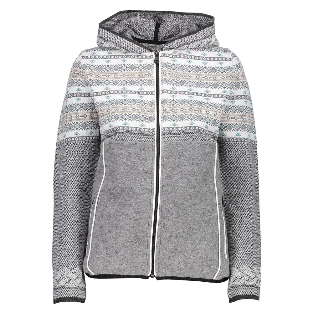 CMP Fixed Hood 39j3336 Jacke, Grey melange CMP Fixed Hood 39j3336 Jacke, Grey melange