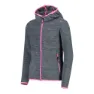 CMP G Fix Hood 30g2205 Softshelljacke, Titanio melange, 3Y