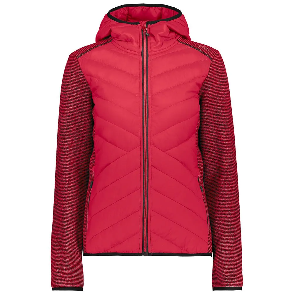 CMP Heavy Fix Hybrid 39h0526 Kapuzenfleece, Rhodamine CMP Heavy Fix Hybrid 39h0526 Kapuzenfleece, Rhodamine