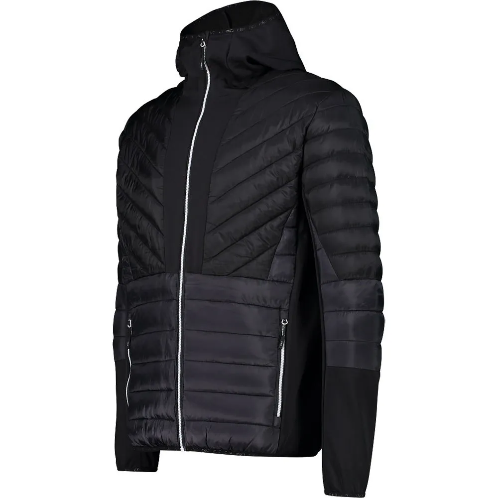 CMP Hybrid Fix Hood 32z2937 Jacke, Black