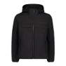 CMP Hybrid Zip Hood 32k3247 Jacke, Black