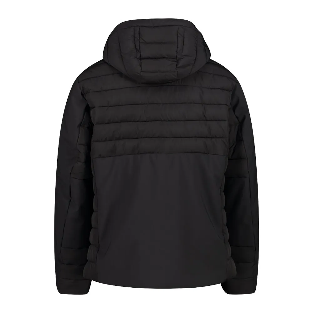 CMP Hybrid Zip Hood 32k3247 Jacke, Black CMP Hybrid Zip Hood 32k3247 Jacke, Black