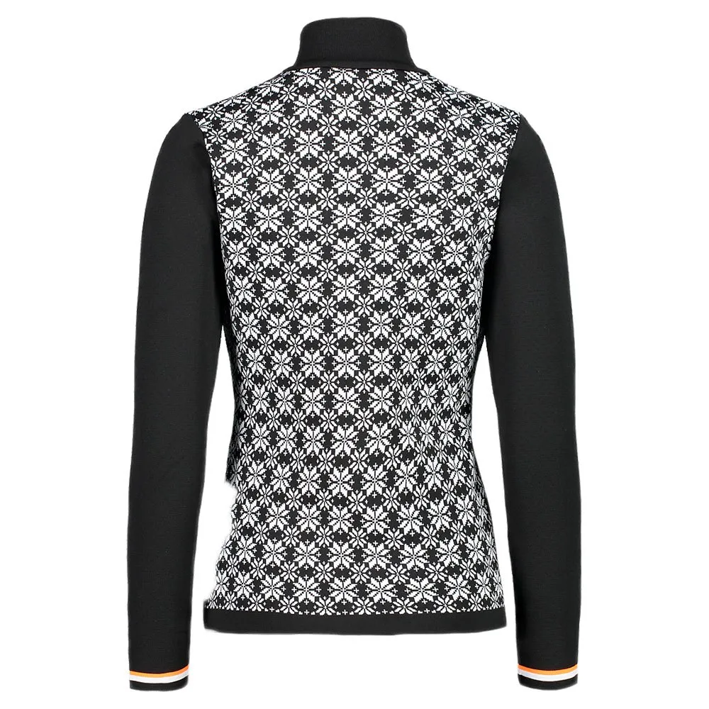 CMP Knitted 7h96141 Reißverschlusspullover, Black CMP Knitted 7h96141 Reißverschlusspullover, Black