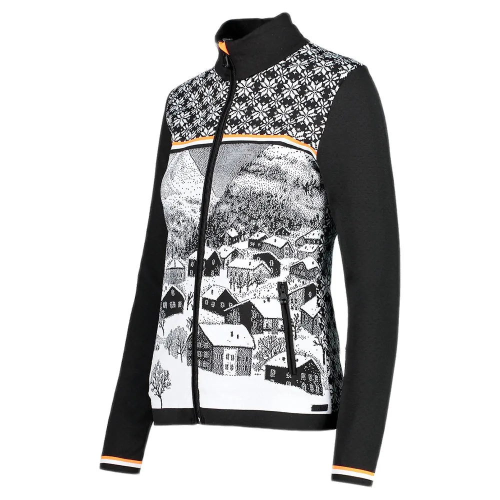 CMP Knitted 7h96141 Reißverschlusspullover, Black CMP Knitted 7h96141 Reißverschlusspullover, Black