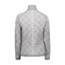CMP Knitted Pullover 7h26005 Fleece Mit Halbem Reißverschluss, Grey m.