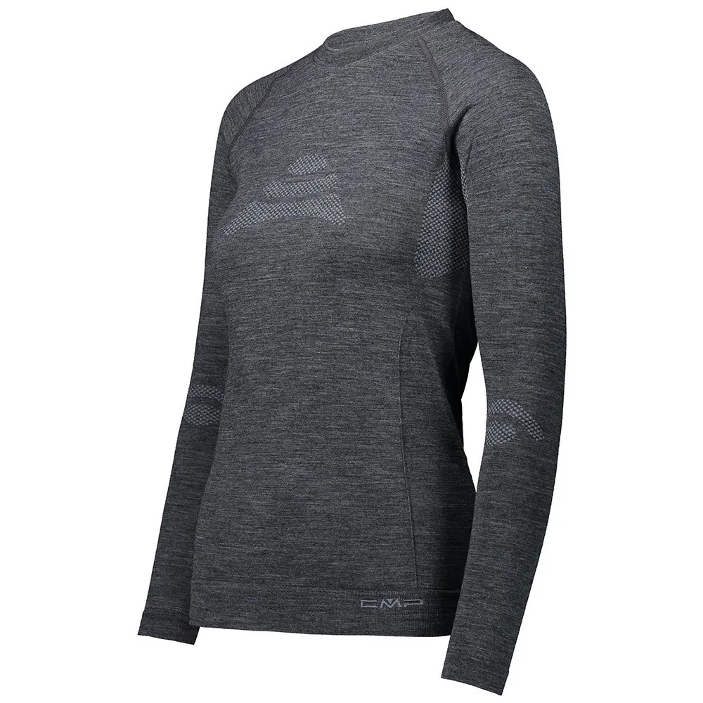 CMP Seamless Sweat 39y4006 Langarm-baselayer, Black melange CMP Seamless Sweat 39y4006 Langarm-baselayer, Black melange
