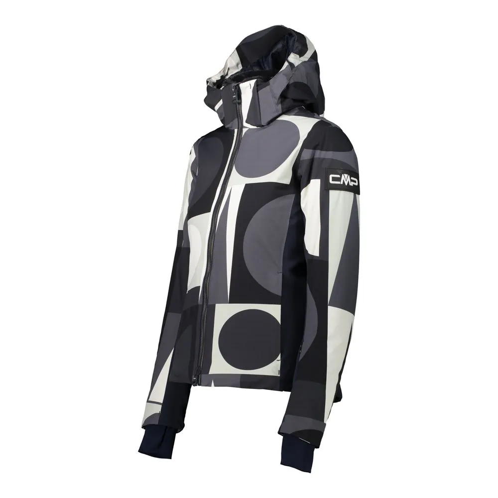 CMP Ski Slim Fit 30w0766 Jacke, Black / graffite / b.gesso CMP Ski Slim Fit 30w0766 Jacke, Black / graffite / b.gesso