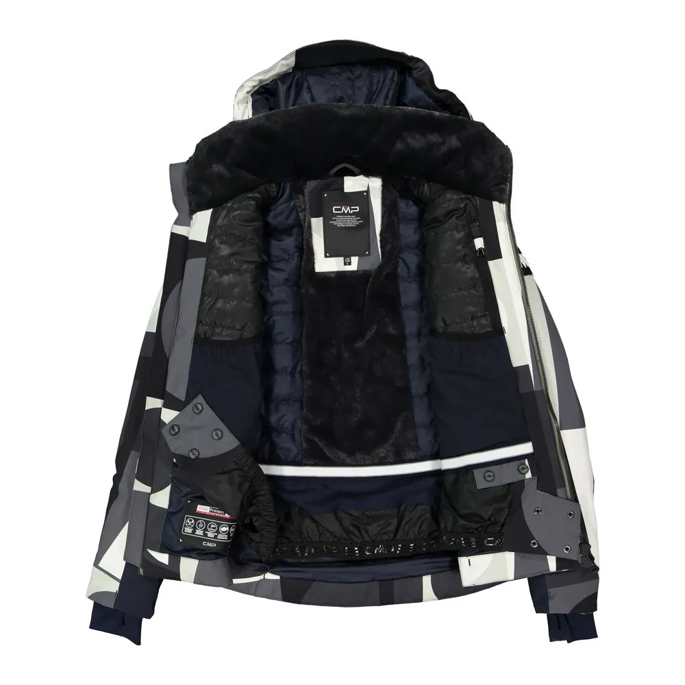 CMP Ski Slim Fit 30w0766 Jacke, Black / graffite / b.gesso CMP Ski Slim Fit 30w0766 Jacke, Black / graffite / b.gesso