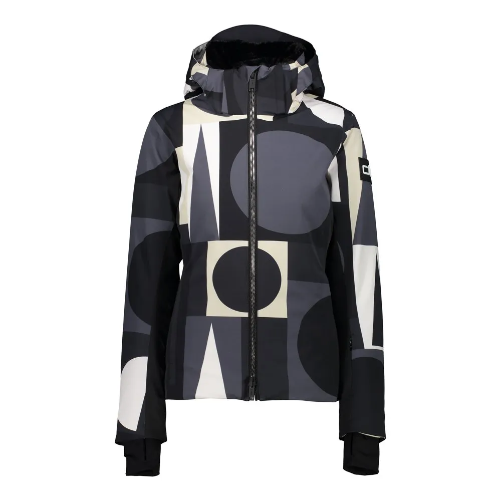 CMP Ski Slim Fit 30w0766 Jacke, Black / graffite / b.gesso CMP Ski Slim Fit 30w0766 Jacke, Black / graffite / b.gesso