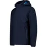 CMP Snaps Hood 32k3227 Softshelljacke, Black blue