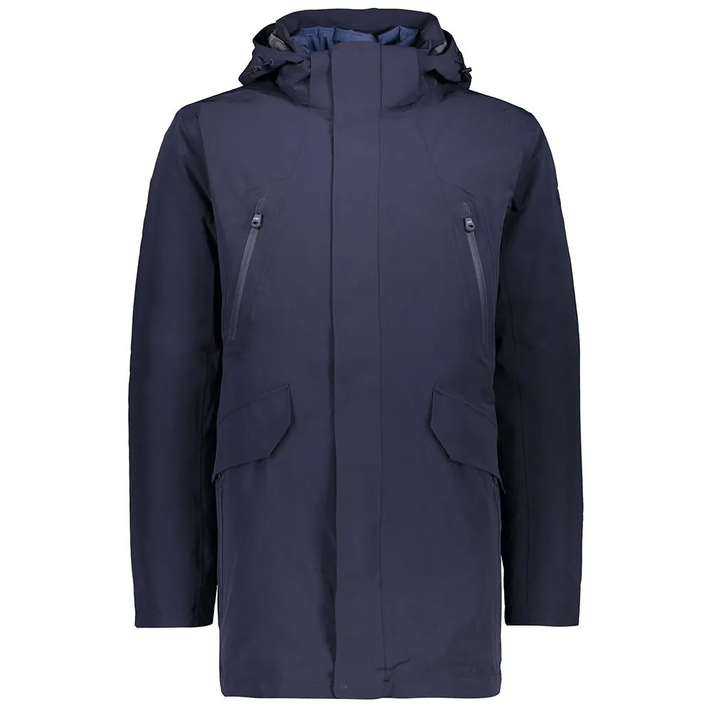 CMP Sportswear Parka 39k2997d Jacke, Black blue CMP Sportswear Parka 39k2997d Jacke, Black blue
