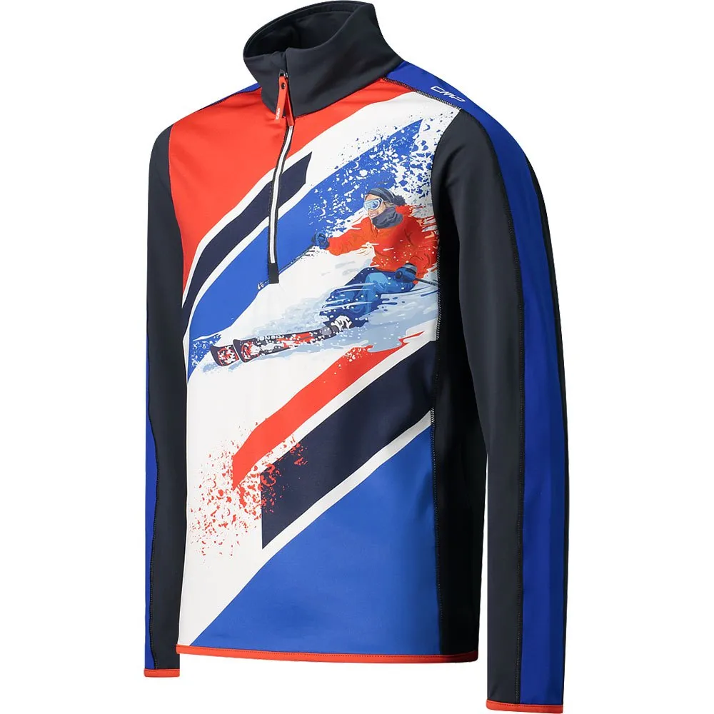 CMP Sweat 31l0754 Fleece Mit Halbem Reißverschluss CMP Sweat 31l0754 Fleece Mit Halbem Reißverschluss