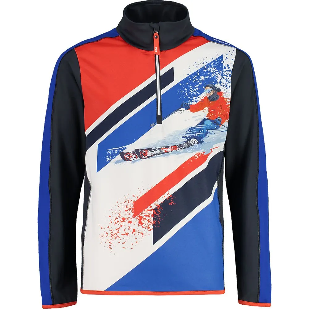 CMP Sweat 31l0754 Fleece Mit Halbem Reißverschluss CMP Sweat 31l0754 Fleece Mit Halbem Reißverschluss