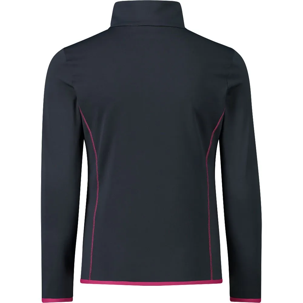 CMP Sweat 31l0795 Fleece Mit Halbem Reißverschluss, Titanium / purple fluo, 3Y CMP Sweat 31l0795 Fleece Mit Halbem Reißverschluss, Titanium / purple fluo, 3Y