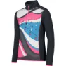CMP Sweat 31l0795 Fleece Mit Halbem Reißverschluss, Titanium / purple fluo, 3Y
