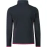 CMP Sweat 31l0795 Fleece Mit Halbem Reißverschluss, Titanium / purple fluo, 3Y