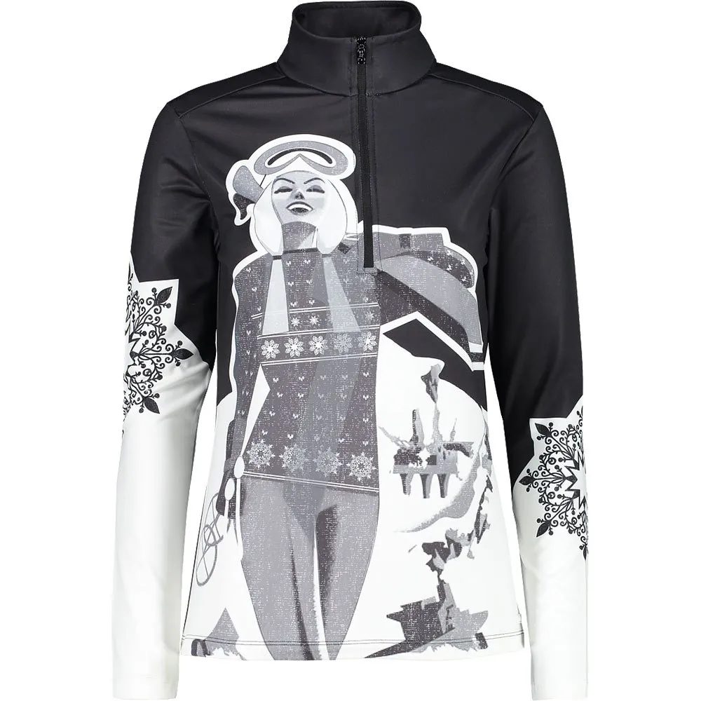 CMP Sweat 31l0826 Fleece Mit Halbem Reißverschluss CMP Sweat 31l0826 Fleece Mit Halbem Reißverschluss