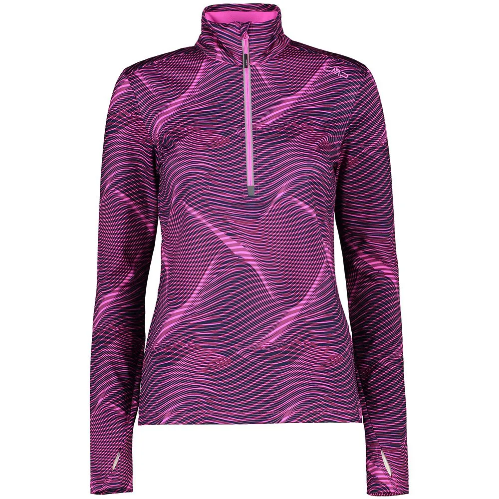 CMP Sweat 31l2476 Langarm-t-shirt, B.blue / purple fluo CMP Sweat 31l2476 Langarm-t-shirt, B.blue / purple fluo
