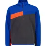 CMP Sweat 32g0054 Fleece Mit Halbem Reißverschluss, Royal, 6Y
