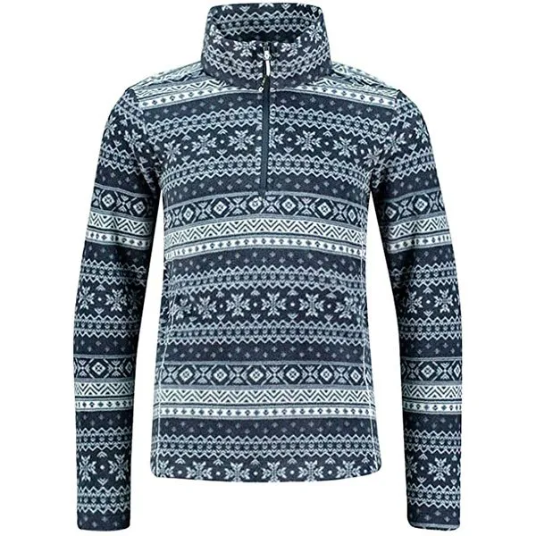CMP Sweater 38g1135 Fleece Mit Halbem Reißverschluss, Black blue, 5Y CMP Sweater 38g1135 Fleece Mit Halbem Reißverschluss, Black blue, 5Y