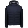 CMP Zip Hood 30k2977 Softshelljacke, Black blue