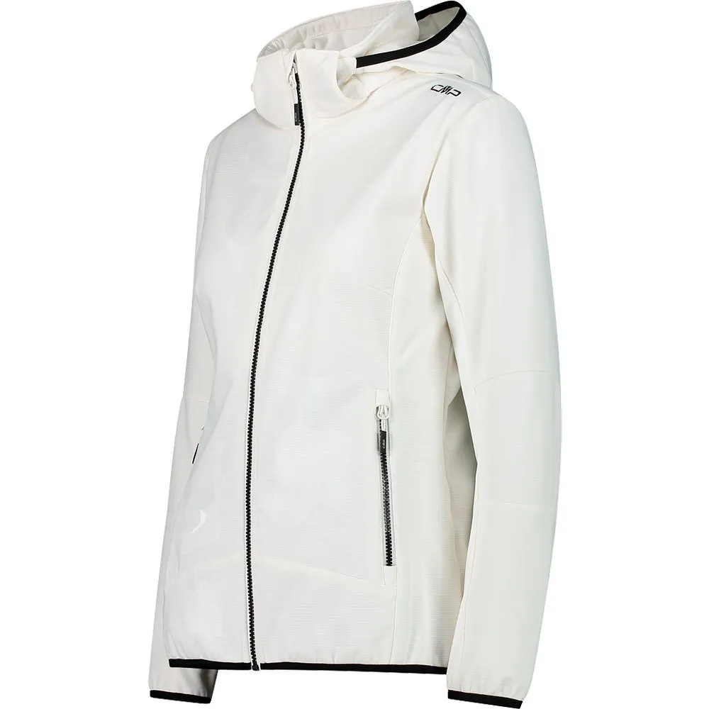 CMP Zip Hood 32a0456 Softshelljacke Refurbished, White CMP Zip Hood 32a0456 Softshelljacke Refurbished, White