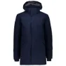 CMP Zip Hood 39z2797 Softshelljacke, Black blue