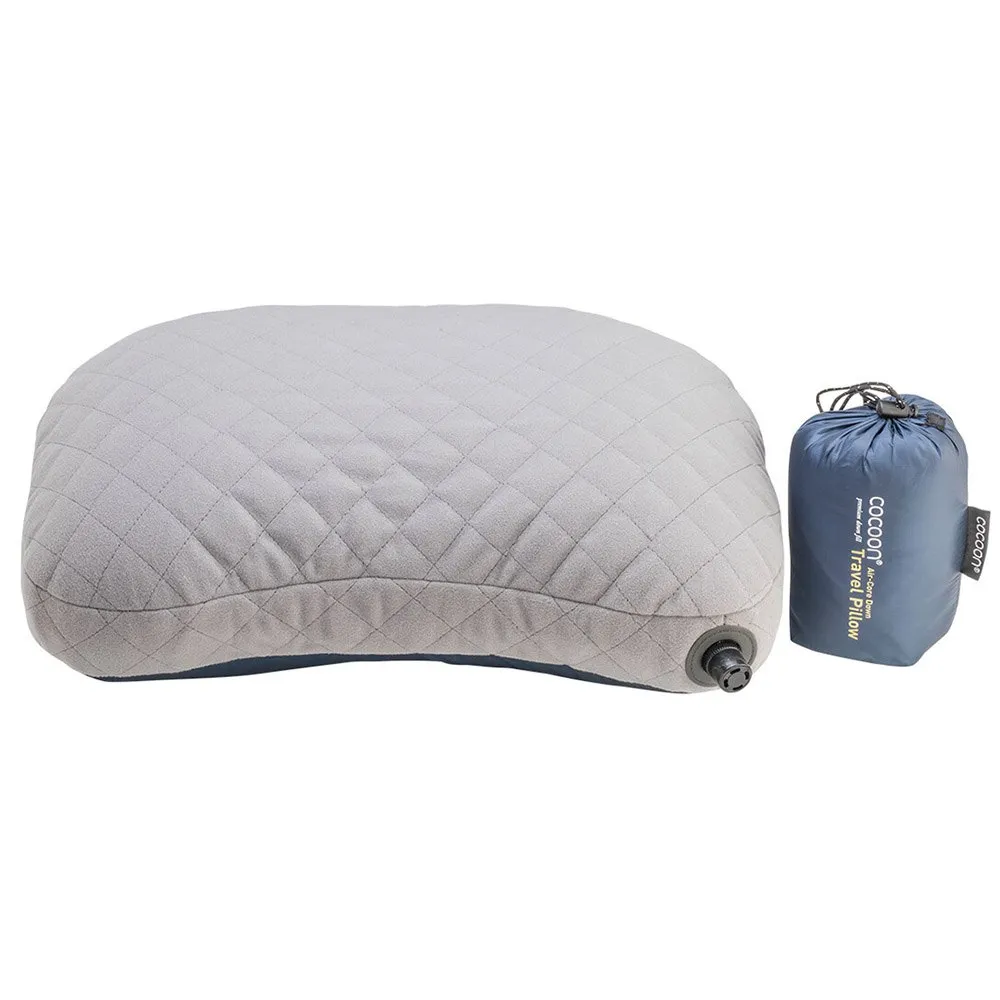 Cocoon Air Core Down Kissen, Dark indigo / grey, 30 x 41cm