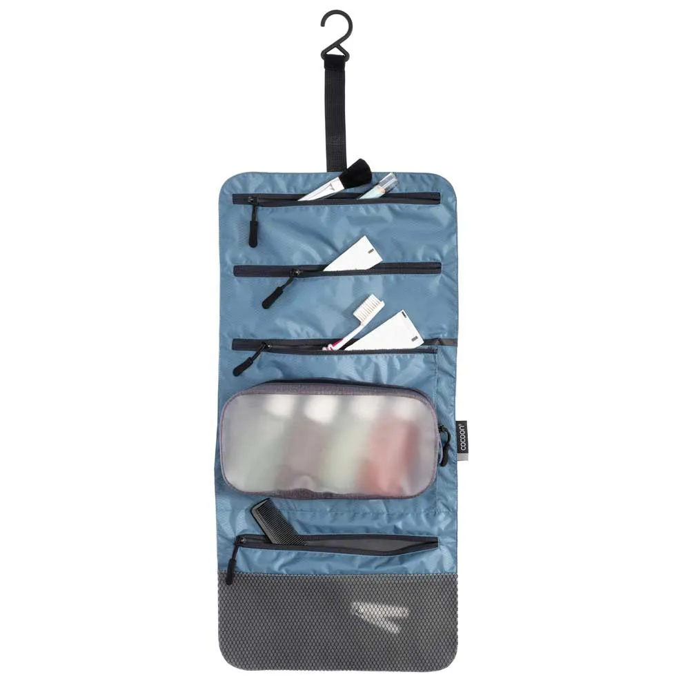 Cocoon Hanging Toiletry Kit Kulturbeutel, Light phantom black / ash blue