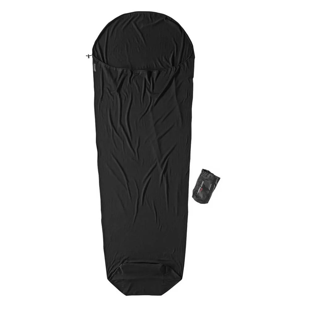 Cocoon Merino Wool Mummy Futter, Black Cocoon Merino Wool Mummy Futter, Black
