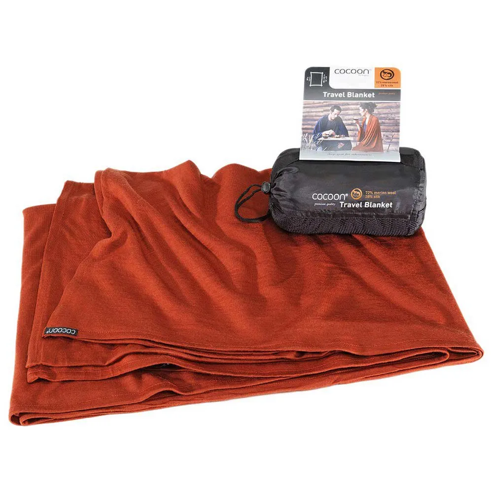 Cocoon Merino Wool-silk Travel Decke Cocoon Merino Wool-silk Travel Decke