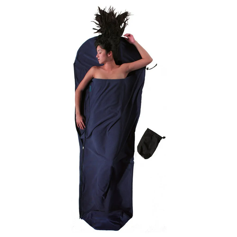 Cocoon Mumienförmiger Fleece-innenschlafsack Mit Reißverschluss Rechts Cocoon Mumienförmiger Fleece-innenschlafsack Mit Reißverschluss Rechts