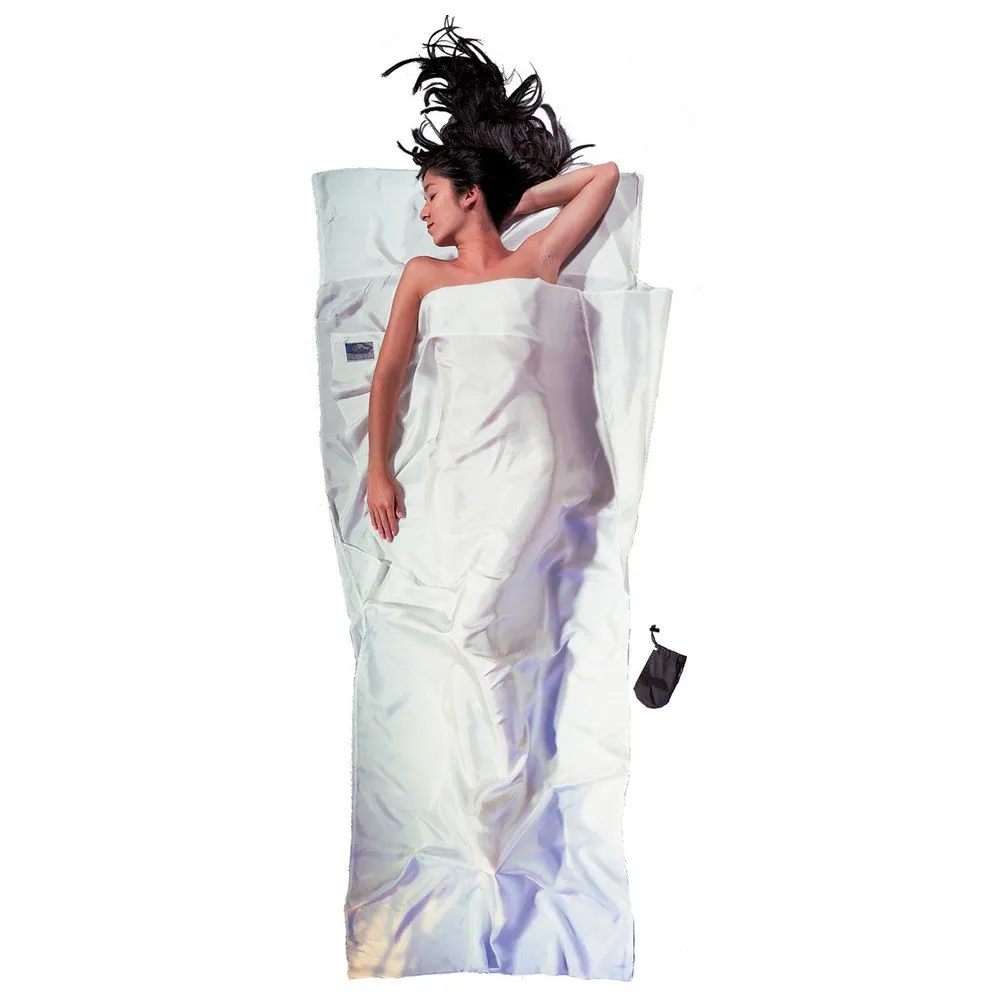Cocoon Silk Travel Bettlaken, Natural silk Cocoon Silk Travel Bettlaken, Natural silk