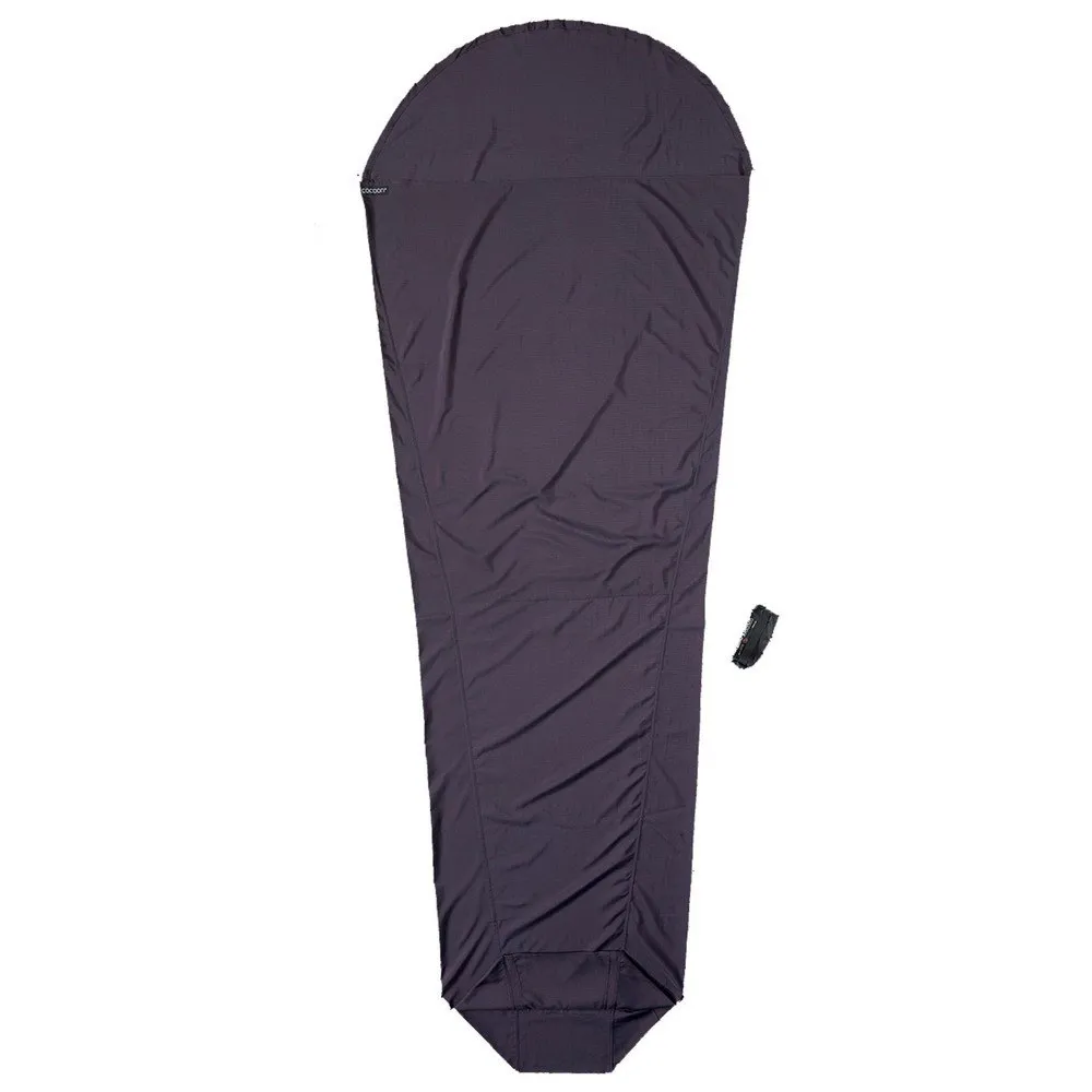 Cocoon Thermolite Silkweight Mummy Liner Bettlaken, Volcano grey Cocoon Thermolite Silkweight Mummy Liner Bettlaken, Volcano grey