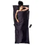 Cocoon Thermolite Silkweight Travel Bettlaken, Volcano grey