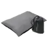Cocoon Travel Nylon-brushed Microfiber Kissen, Charcoal / smoke grey, 33 x 43cm