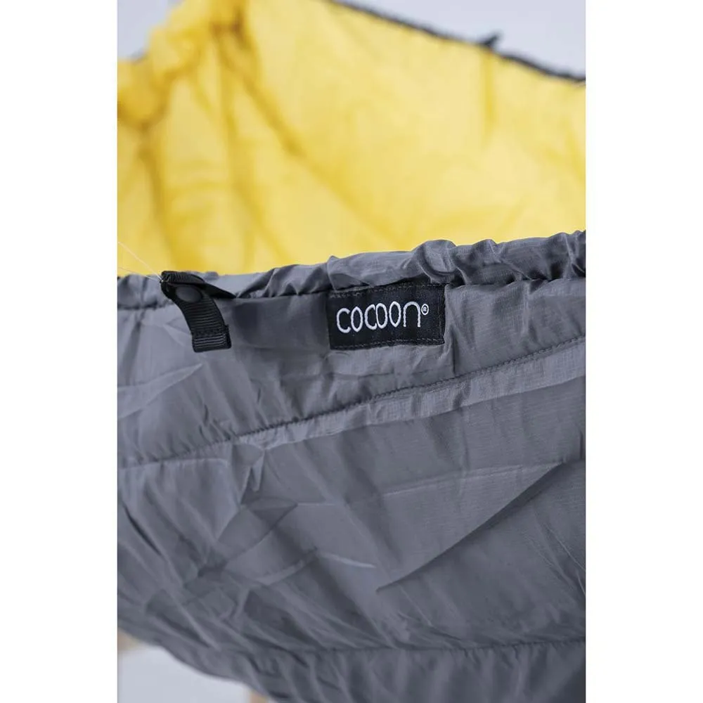 Cocoon Underquilt Hängematte, Shale / yellow sheen, 205 x 122-88cm Cocoon Underquilt Hängematte, Shale / yellow sheen, 205 x 122-88cm