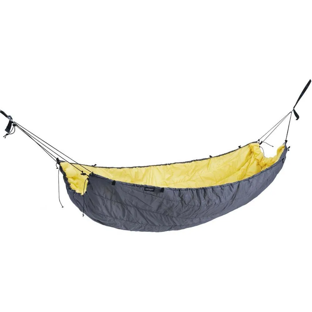 Cocoon Underquilt Hängematte, Shale / yellow sheen, 205 x 122-88cm Cocoon Underquilt Hängematte, Shale / yellow sheen, 205 x 122-88cm