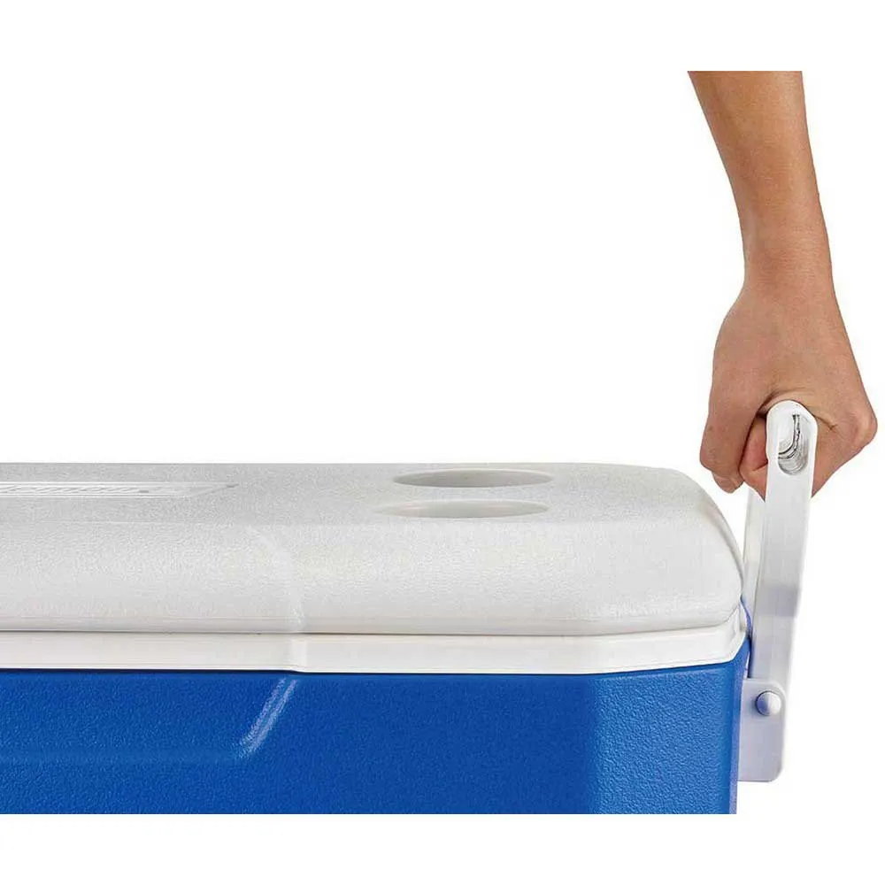 Coleman 45.7l Steife Tragbare Kühlbox, Blue, One Size Coleman 45.7l Steife Tragbare Kühlbox, Blue, One Size