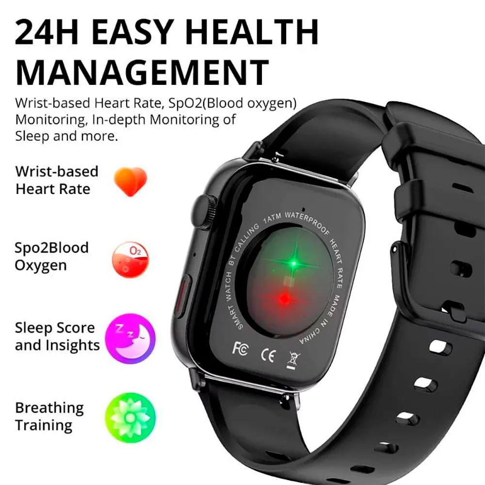 Colmi C8 Max C Series Smartwatch, Black Colmi C8 Max C Series Smartwatch, Black