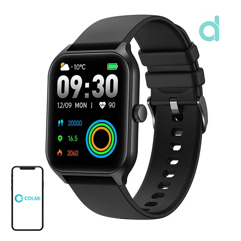 Colmi P60 Smartwatch, Black Colmi P60 Smartwatch, Black