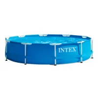 Color Baby Fassungsvermögen Des Runden Pools Mit Metallrahmen 4485l 305x76 Cm Color Baby Fassungsvermögen Des Runden Pools Mit Metallrahmen 4485l 305x76 Cm