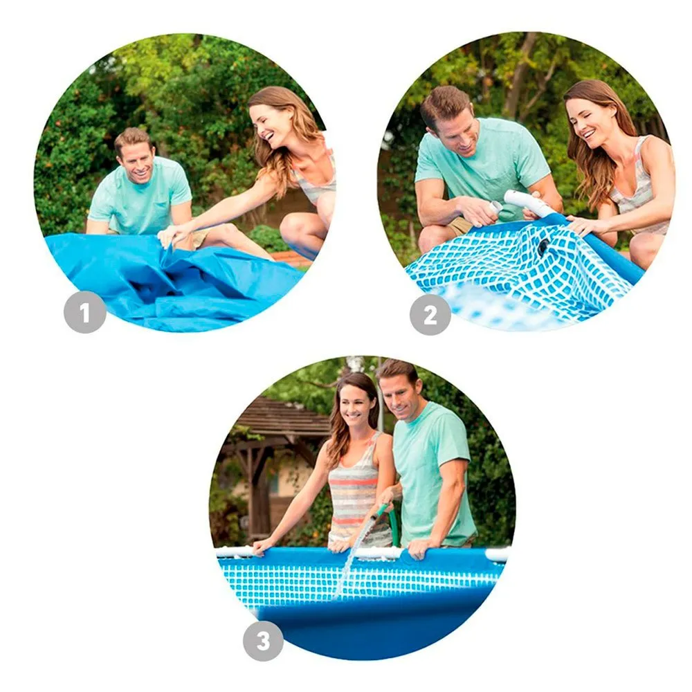 Color Baby Fassungsvermögen Des Runden Pools Mit Metallrahmen 4485l 305x76 Cm, Multicolor, One Size Color Baby Fassungsvermögen Des Runden Pools Mit Metallrahmen 4485l 305x76 Cm, Multicolor, One Size