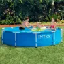 Color Baby Fassungsvermögen Des Runden Pools Mit Metallrahmen 4485l 305x76 Cm, Multicolor, One Size
