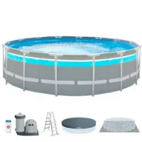 Color Baby Runder Pool Mit Clearview Prism-rahmen Cob-coat-beschichtung Und Tapiz 488x122 Cm Color Baby Runder Pool Mit Clearview Prism-rahmen Cob-coat-beschichtung Und Tapiz 488x122 Cm