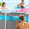 Color Baby Runder Pool Mit Clearview Prism-rahmen Cob-coat-beschichtung Und Tapiz 488x122 Cm, Multicolor, One Size